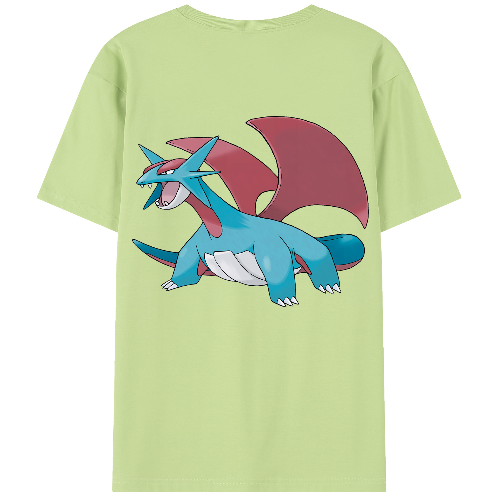 （画像用） ポケットモンスター Pokémon 綿100％半袖Tシャツ（背面プリント）